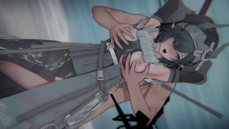 Tomu aisuman: [Arknights: Endfield] Xaihi's - peramal jatuh: pendeta terikat &amp; pov sandwich dp (4k)