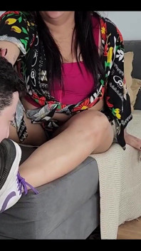 Goddess Kiffa - Cuckold Real Life Hubby - Cuck Cleans Nike Air Sneakers After Got Cheated by Kiffa