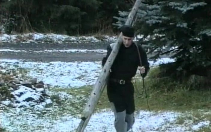 Gay 90's Vintage Porn: Ateşli kucaklamalı adamlar #8