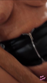 Wet Orgasm with My New Dildo.