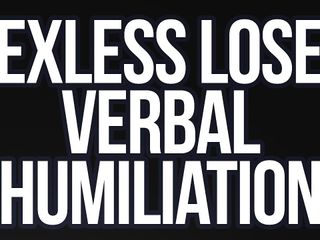 Loser POV: Perdedor em primeiro plano - humilhação verbal inútil para perdedor