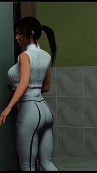 Croft Adventures Jogo de Paródia de Jogo Hentai Ep.5 Lara encontra um gloryhole com um grande pau preto!