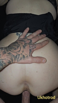 Fru doggy style och anal cumshot del 2