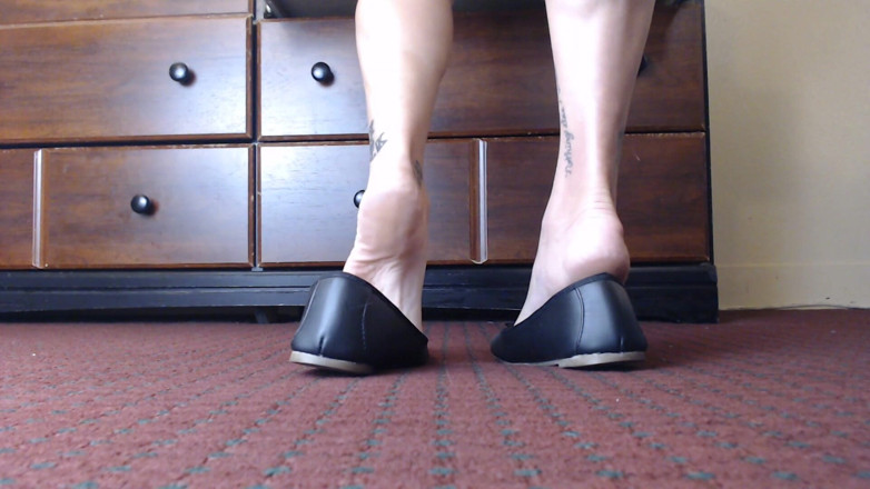 Abby Anna: Pies sucios, ballet plano, juego de zapatos