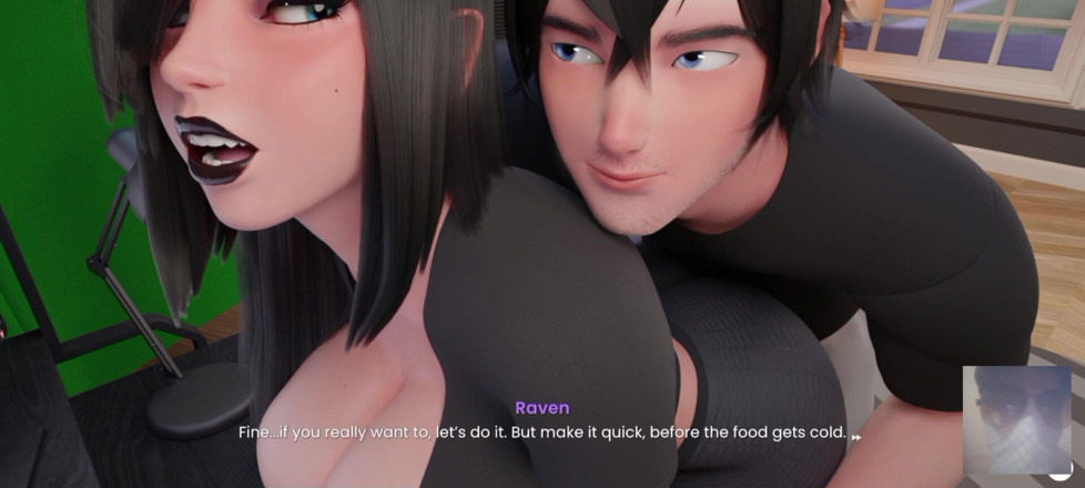 Dark Sam: Raven din Titans este futută de fratele ei vitreg în colanți...