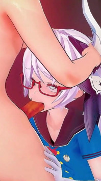 Honkai Dopad 3rd Theresa Apokalypsa Twilight Paladin Hentai masturbuje sex Mmd 3D modré oblečení barva edit smixix