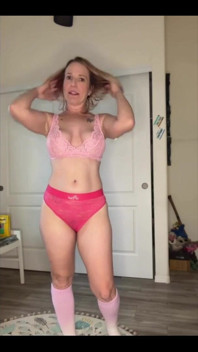 Stepmom's Panty Try-on Tease