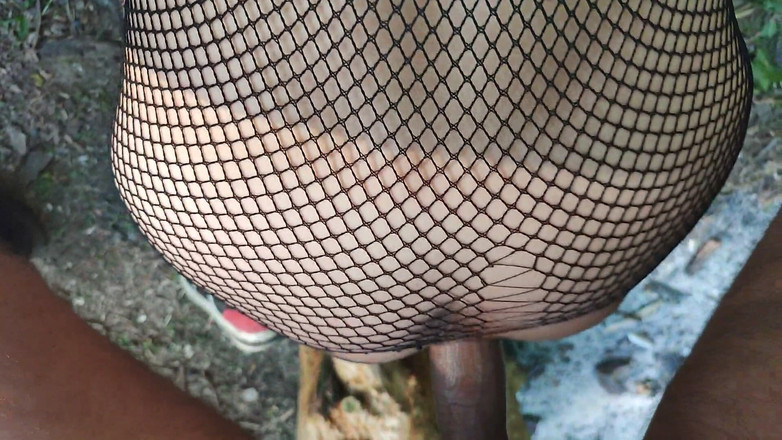 DirtyLubov: Catsuit Pussy Pussy Fingerring Outdoor