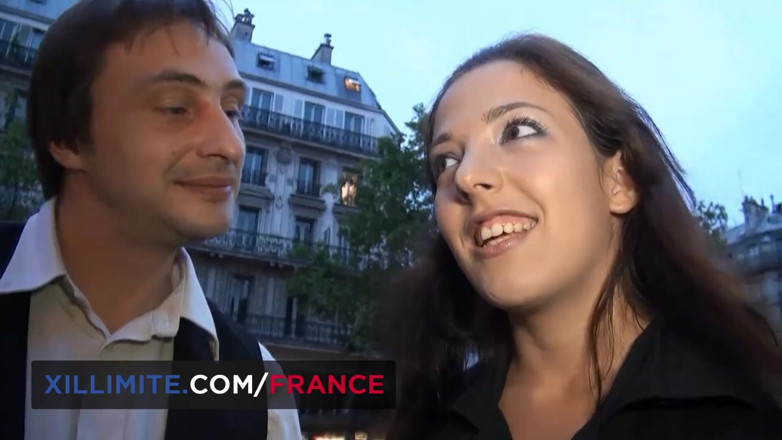 Made In France: Gang bang with young brunette Daphnée