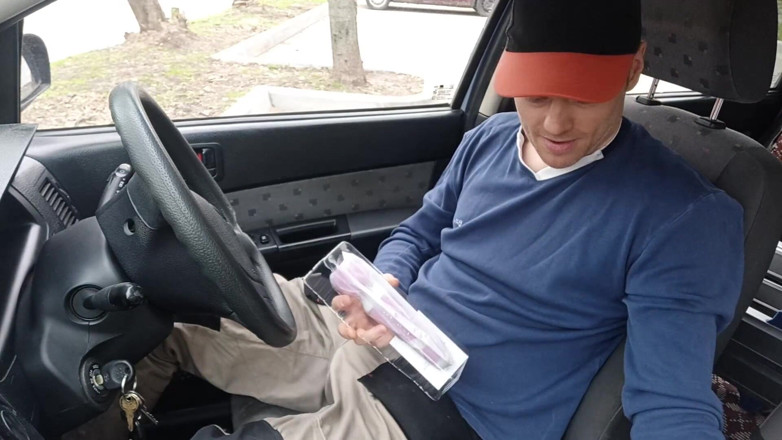 Lana Tuls Production: Lanatuls - first time magic wand testing in the car