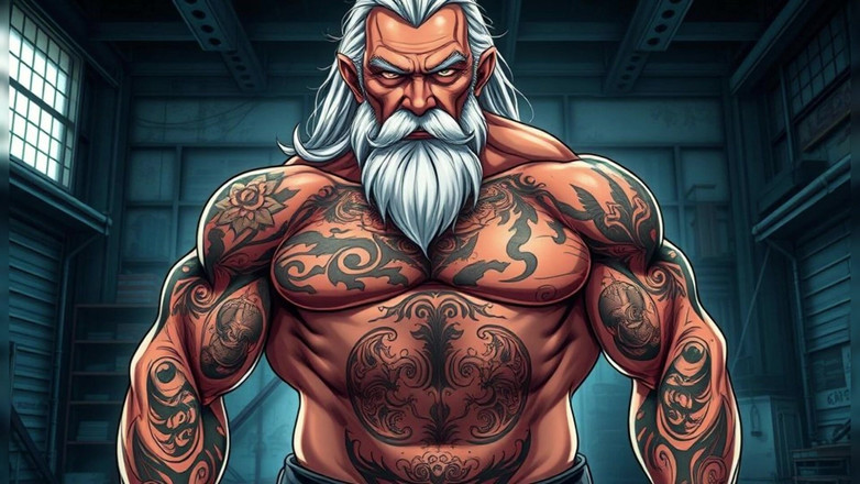 Erotic Man: Ai art robuste fantasie-männer