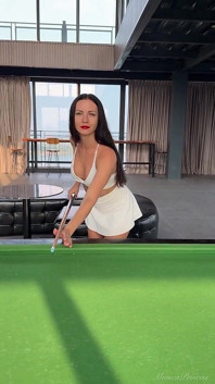 JOI, CBT While Playing Billiard