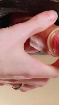 Milking Table Condom Fetish Closeups