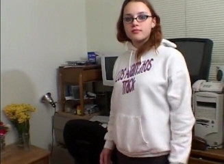 Teens Get it Hard: Cute teen with big ass rides big dong at the...