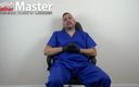 English Leather Master: Bác sĩ đeo găng tay cao su và trinh tiết