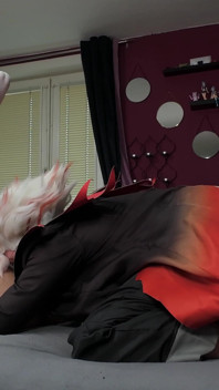Dandadan Momo and Okarun Cosplayer Couple Fucking Passionately