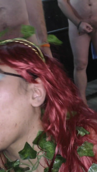 Cosplay Girlfriends Desi and Samantha Share Cocks and Spunk