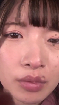 Mei Kamisaka likt je gezicht - mondfetisj - Japans speeksel