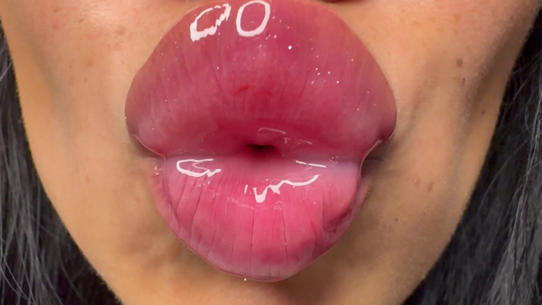 Asmr_mouth: White Cumropes as My Lipgloss