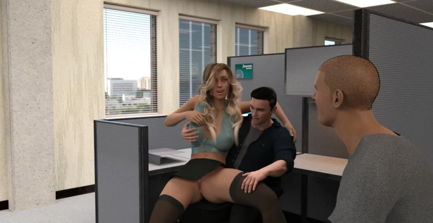 Porngame201: Дружина в офісі - сюжетні сцени No7 - гра 3d хентай від jsdeacon