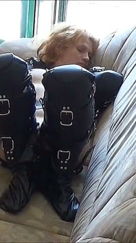Sexslave in a bitch suit uses part 1