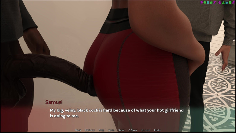 Porny Games: 命运不会通过养大法卢斯来把我们分开 - mamacita和女朋友寻找公牛7