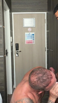 Straight Lad Sucks Huge Aussie Cock!