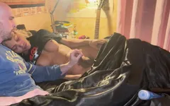 My Brazilian Trans Girlfriend Gets Hard in the Middle of a Movie and Decides to Fuck Me Hard After I Start Jerking Her off.