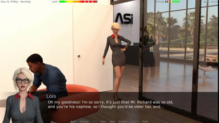 Dirty GamesXxX: Spolubydlící: nová sexy sekretářka s velkými prsy ep. 8