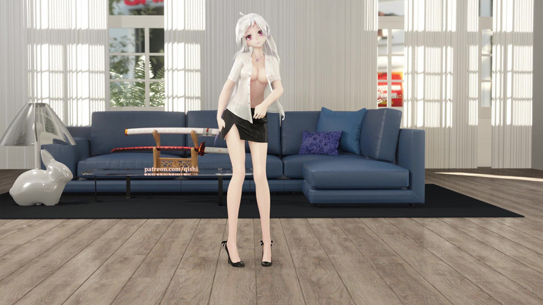 MikuMotion: [mmd] Seragam wanita kantoran jin