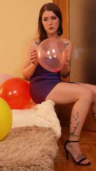 Am intrat în pasiune: Surpriză cu fetiș cu balon