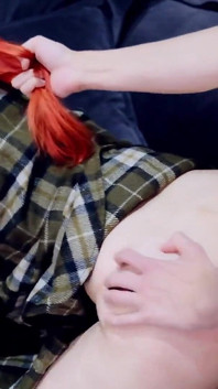 She Is Tired, but I Know How to Cheer Her up! Cuming Twice - Mollyredwolf