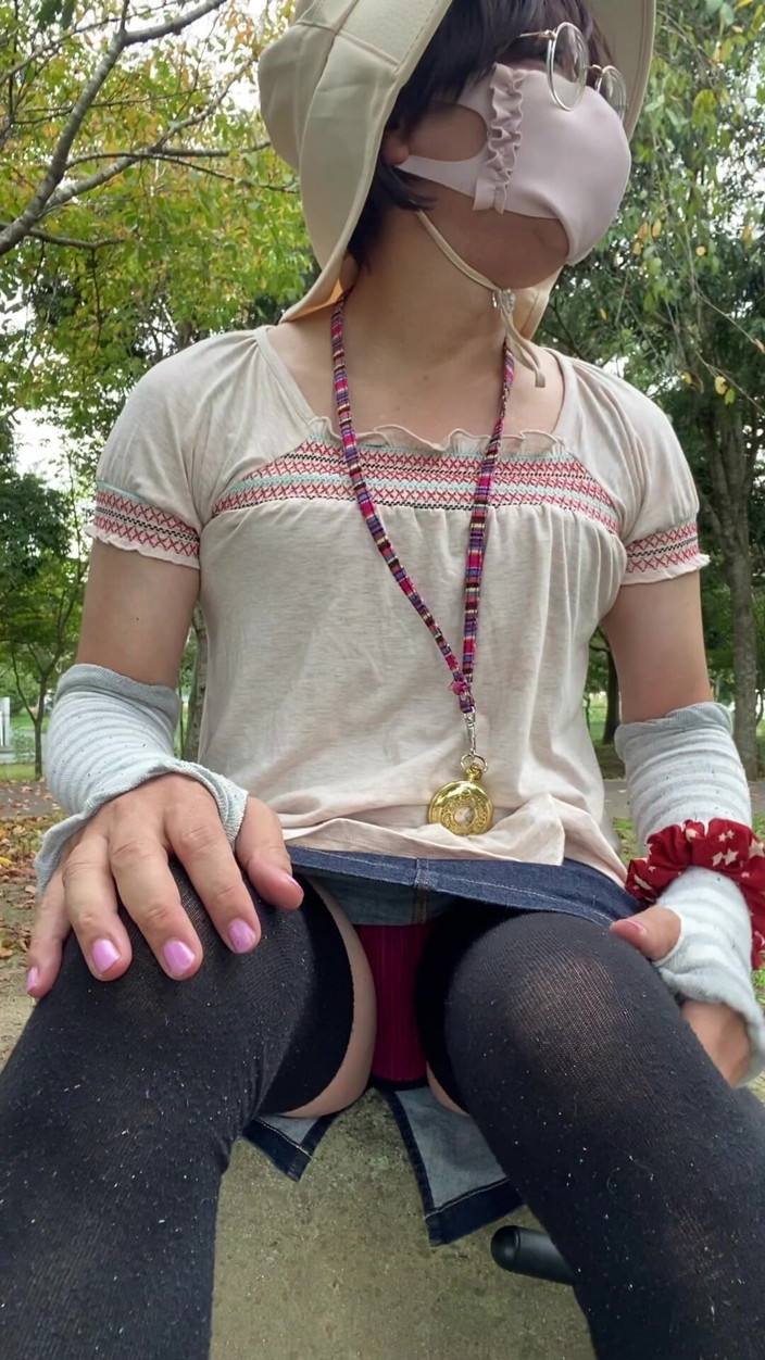 megu2002: No310 Masturbação ao Ar Livre no Parque