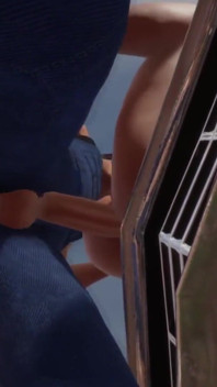 Fată futută pe o Chevy Impala: porno 3D