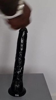 Raw Clip in the Pvc Black Suit Taking Rambone