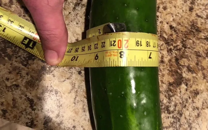VeeVee Vixen: 10 Inch Cucumber Inserted