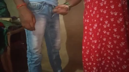 Bra dag för Devar och Bhabhi Hasband efter att jobbet går