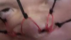 Fucking Her Face with a Beautiful Bondage Style