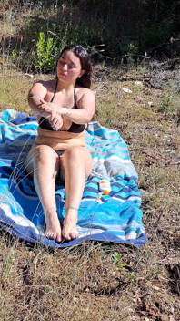 Outdoor Camper Gets Internal Creampie Public Forest