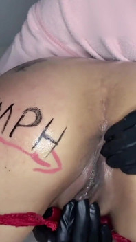 Pounding Hard All the Way to the Bottom of Blair Nymph's Pussy