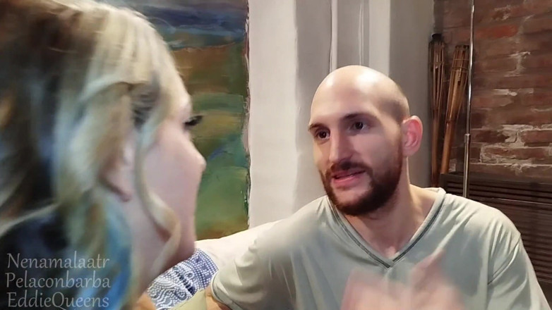 Eddie Queens: Gangbang valentin com Penetração Doble