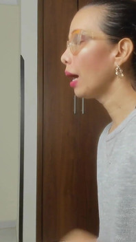 Curvy Latina Masturbates When She Gets Home From Work to Relieve Stress