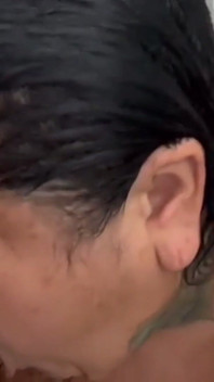 Bbw douche pijpbeurt en plassen op grote tieten