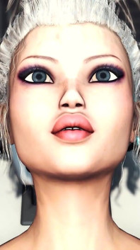 Sci-fi BDSM. Horny Young Blonde Likes to Fucks with Shemale Humanoid Android