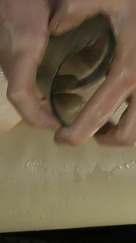 Pussy Pumped Menyebarkan, Menjilat, Fucking Dan Mengedit Dengan Dildo
