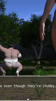 Laura lustful secrets: la moglie tradisce suo marito con un grande paffuto sumo fighter - episodio 66