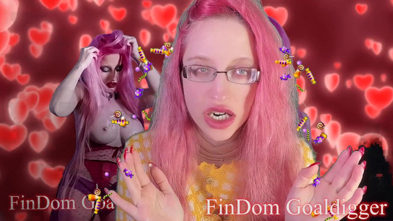 FinDom Goaldigger: svetar ke lie orenj lipastik parivartan