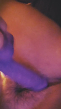 Dildo in My Hairy Pussy Part 2