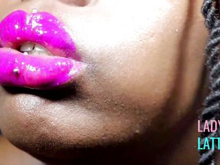 Lady Latte Femdom: JOI bibir merah muda erotis