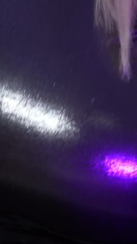 Bimbo in Tight Silver Dress Teases and Fucks